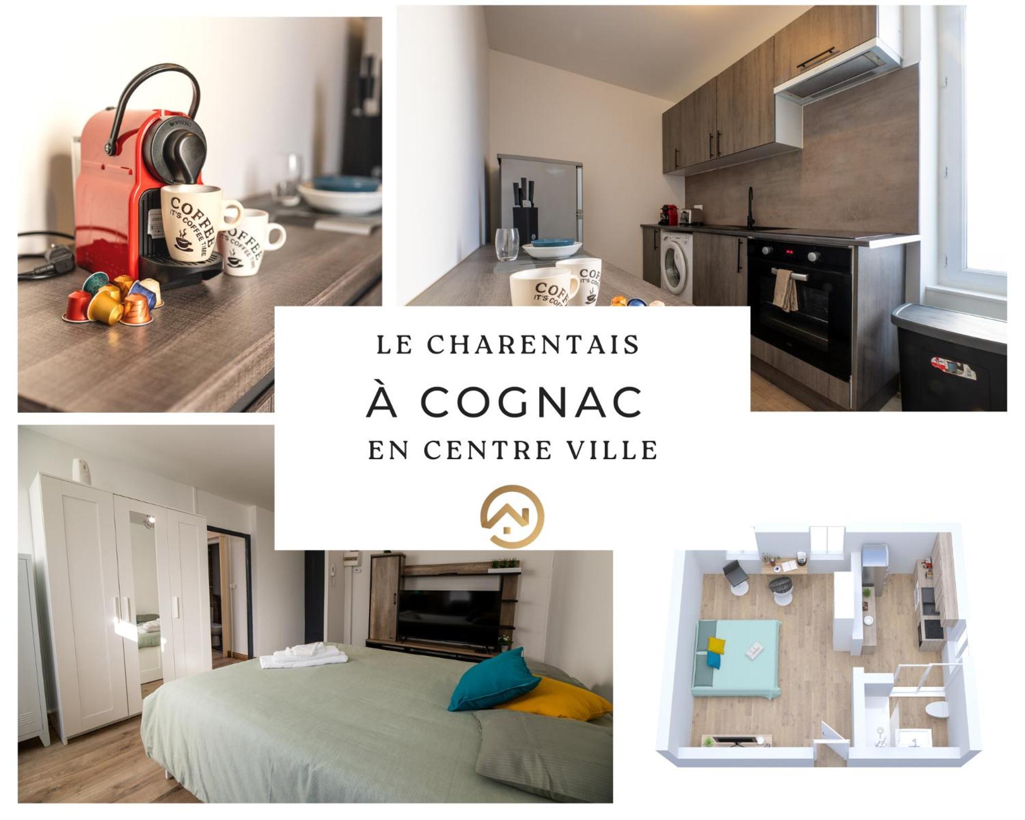 Le Charentais #Confort #Rdc Cognac Exteriör bild